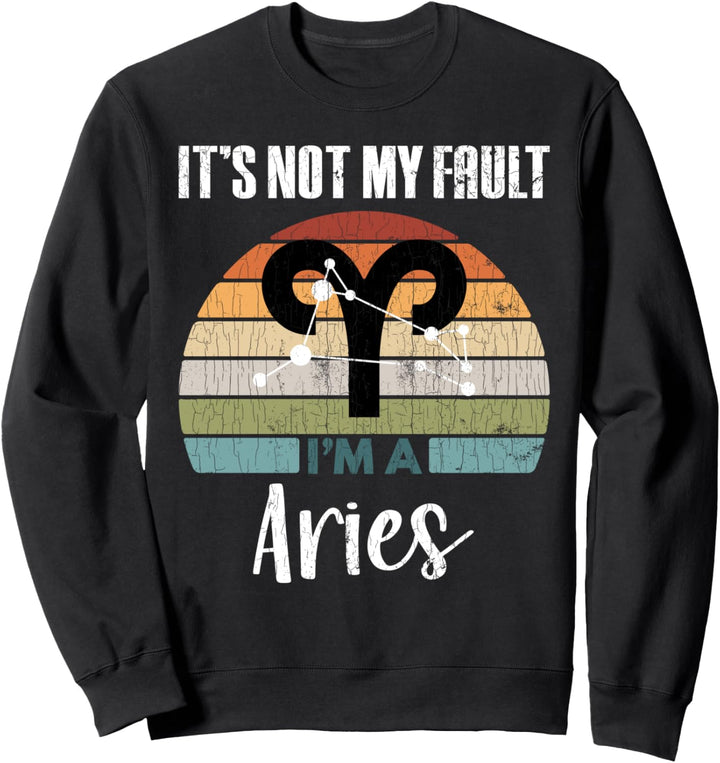 It's Not My Fault Widder Lustige Tierkreiszeichen Grafik Sweatshirt