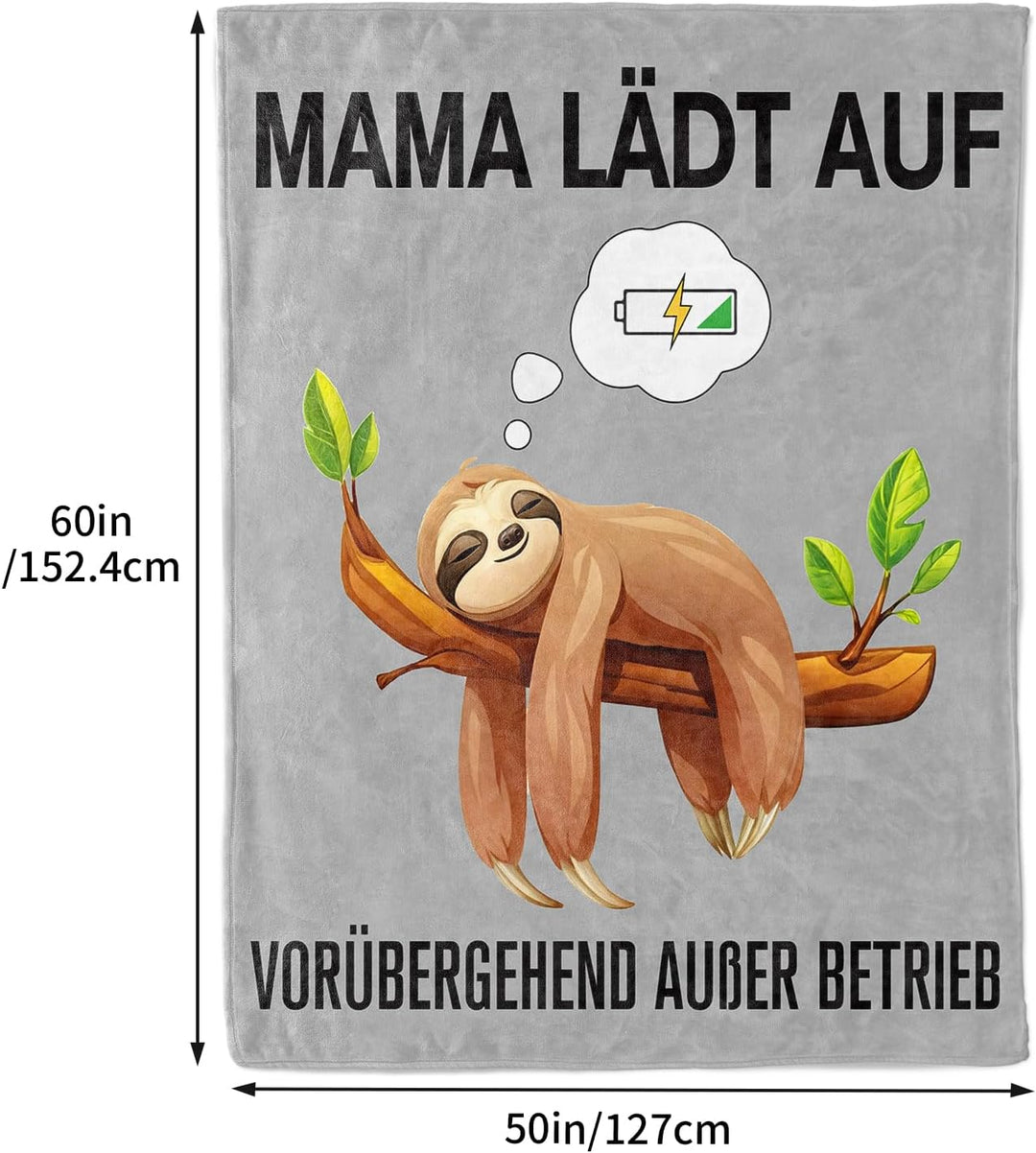 Geschenke für Mama Weihnachten, Kuscheldecke Bester Mama Geschenk zum Geburtstag Valentinstag Mutter