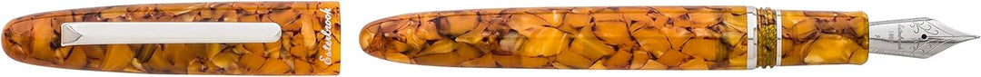 Esterbrook E436 Estie Honeycomb Füllfederhalter aus Acryl mit verchromten Beschlägen, Federstärke Me