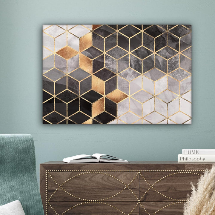 MuchoWow© Wandbilder 90x60 cm Wohnzimmer Wanddeko Schlafzimmer Zimmerdeko Fotowand Zimmer Deko Wand