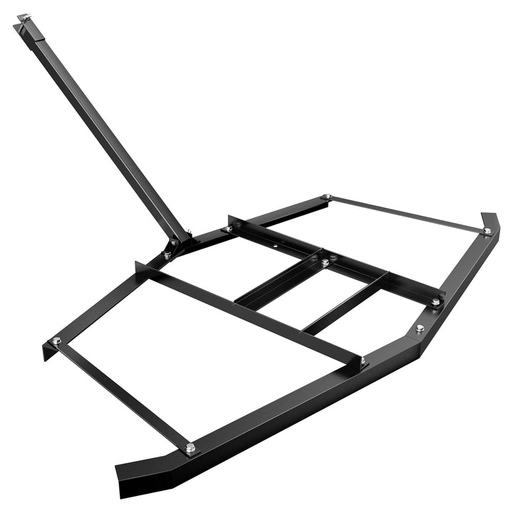 Wiltec Schleppegge 190 x 98 cm, Wiesenegge für Rasentraktor, ATV und UTV, Wiesenschleppe zur Bodenbe