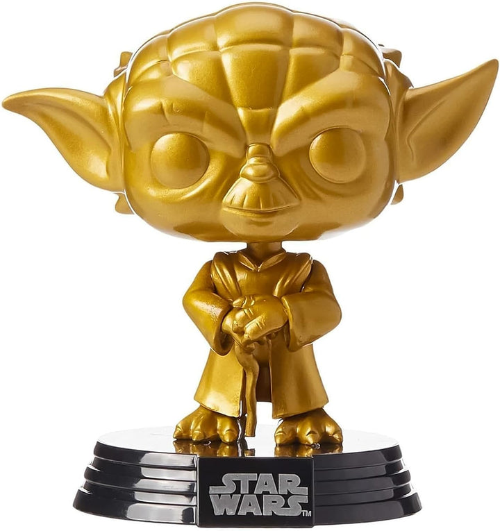 Star Wars Funko – 43018 – Funko Pop! – Movies Gold Edition – Yoda – Vinyl Figur,ca. 9cm