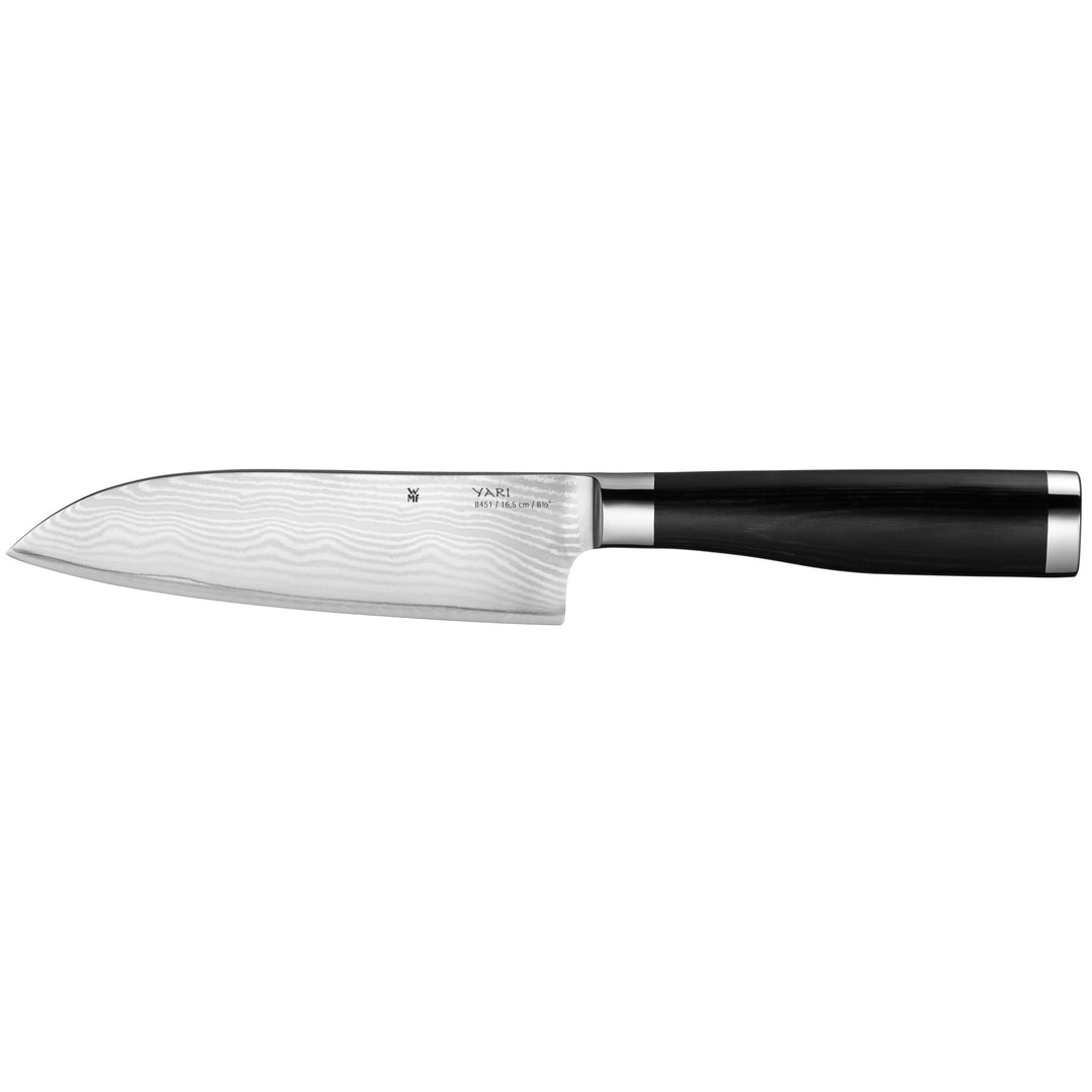 WMF Santokumesser Yari Länge 31 cm Klingenlänge 16,5 cm japanischer Spezialklingenstahl 67 Lagen Gri