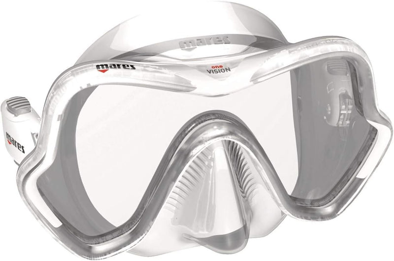 Mares Mask One Vision Taucherbrille BX Grau/Weiss, BX Grau/Weiss