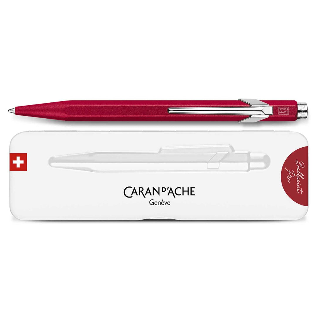 Caran d'Ache Kugelschreiber 849 Colormat-X rot mit Slimpack