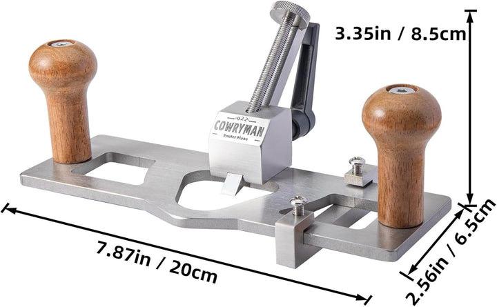 Cowryman Router Hobel Handheld Holzbearbeitung Werkzeug R022 Hobel