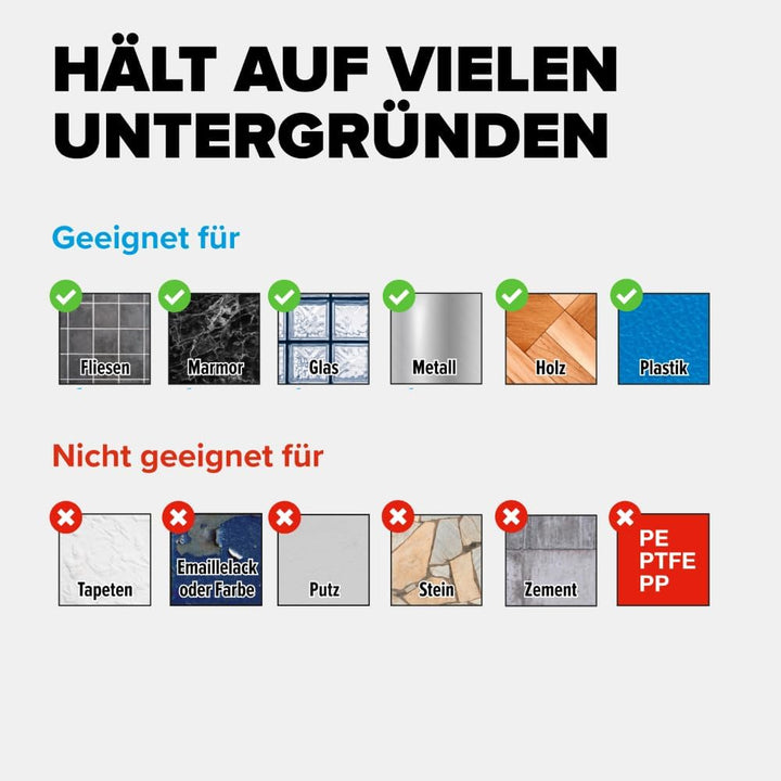 tesa Lavaa Eck-Duschkorb M, schwarz matt - Duschablage zur Wandmontage ohne Bohren, inkl Powerstrips