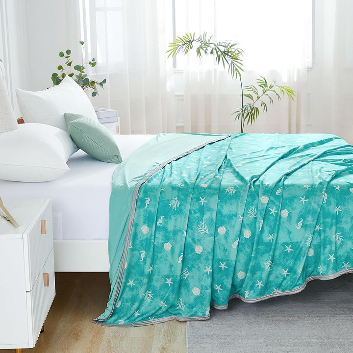WONGS BEDDING Kühldecke Sommerdecke mit Japanische Arc-Chill Q-Max 0,43 Kühlfasern, Kühlende Decke f