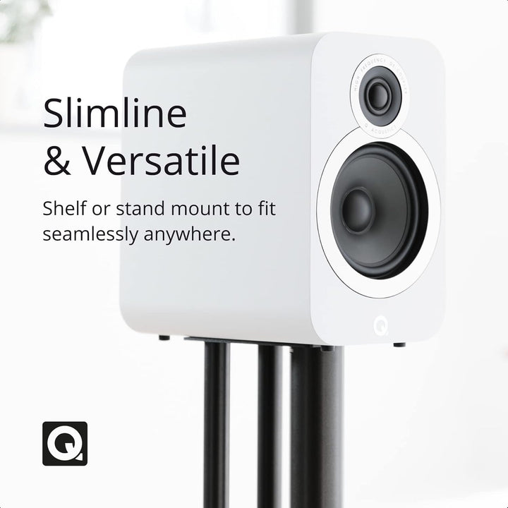 Q Acoustics Regallautsprecher Q 3010 I Weiss (Paar) BYS/207, BYS/207