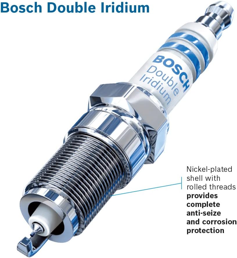 BOSCH 9606 Unterfahrschutz Doppel-Iridium 9606 1 Stück., Doppel-Iridium 9606 1 Stück.