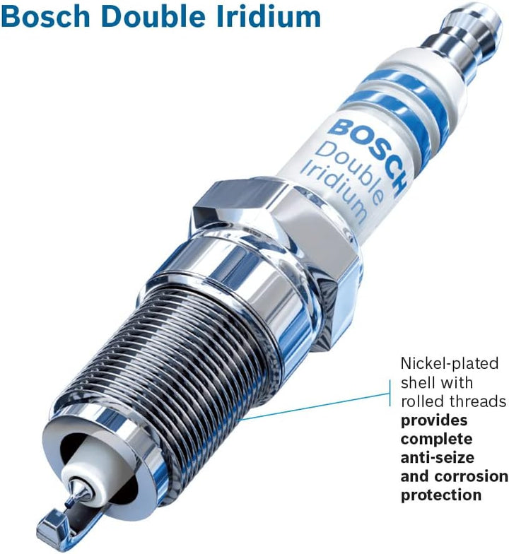 BOSCH 9606 Unterfahrschutz Doppel-Iridium 9606 1 Stück., Doppel-Iridium 9606 1 Stück.