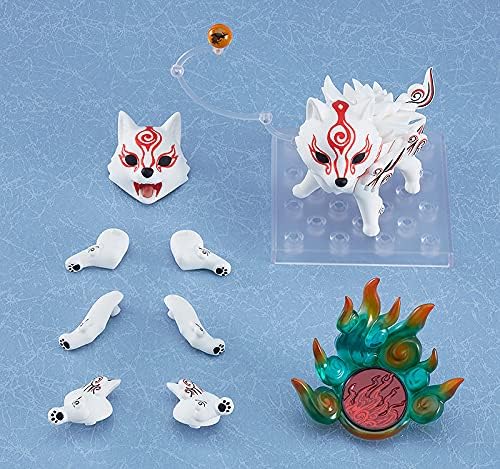 マックスファクトリー(Max Factory) Okami Nendoroid Shiranui Figur 10 cm Regular Edition, Regular Edition