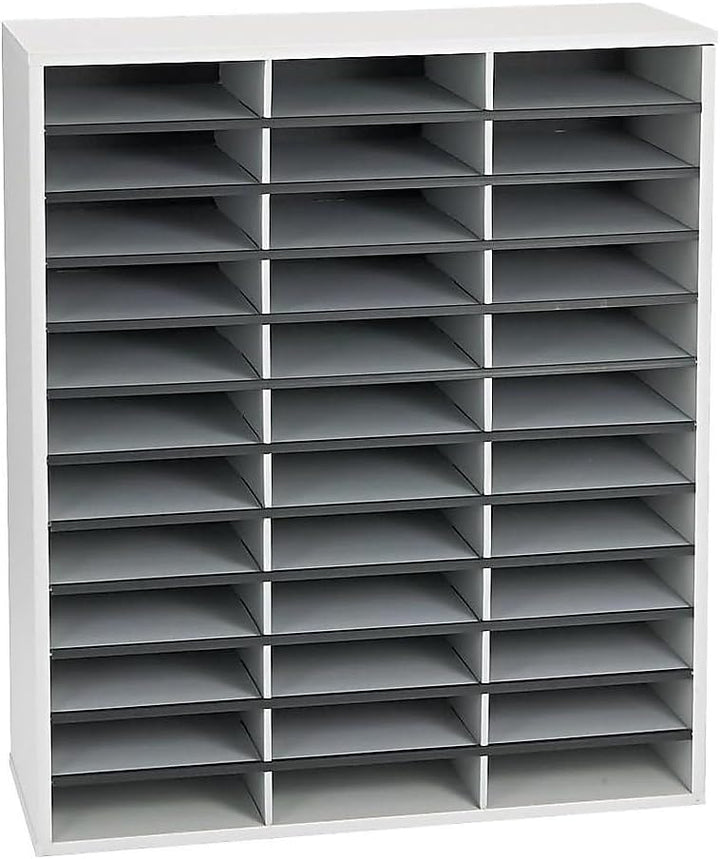 Fellowes Ablagefach für Dokumente melaminbeschichteter Rahmen 36 Fächer 737 x 302 x 881 mm, 36 Fäche