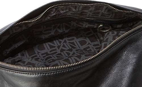 Liebeskind Damen Lova Hobo Schwarz, Schwarz