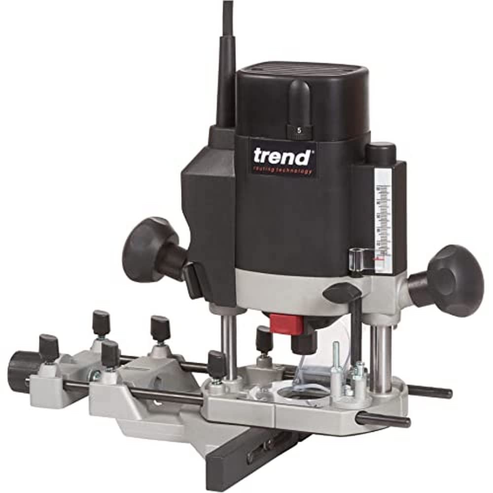 Trend 1000 W 8 mm Tauchfräser mit variabler Geschwindigkeit 230 V EU, leistungsstarker leichter Tauc