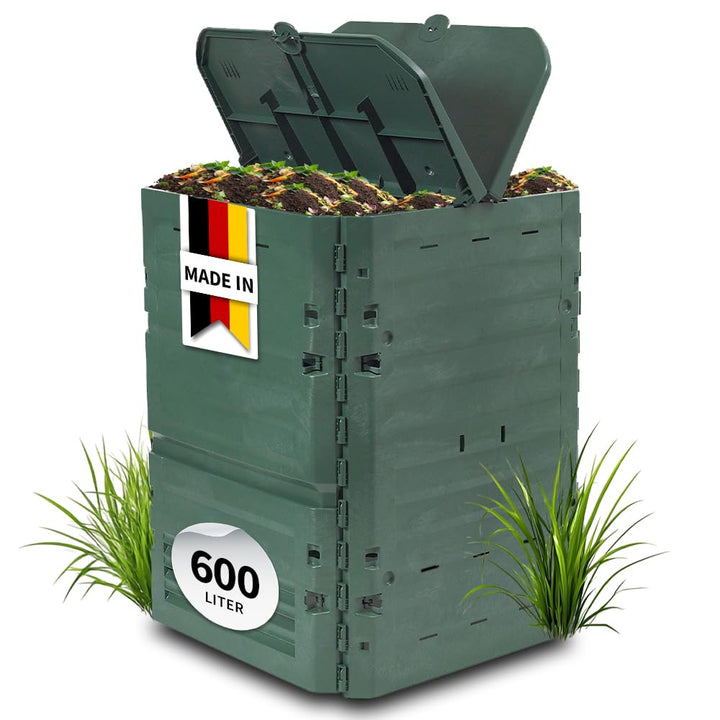 GARANTIA Thermo King Komposter 600 L Grün Schnellkomposter