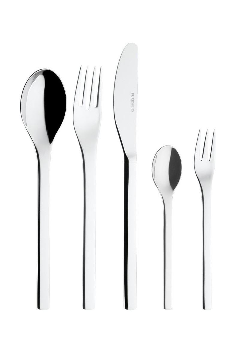 Puresigns Besteckset 30-teilig ONE edles Besteck-Set aus poliertem Edelstahl 18/10 glänzende Oberflä