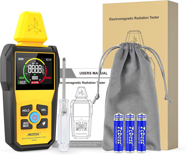 EMF-Messgeräte MESTEK Dosimeter Elektromagnetischer Strahlungsdetektor zur Messung von Radioaktivitä