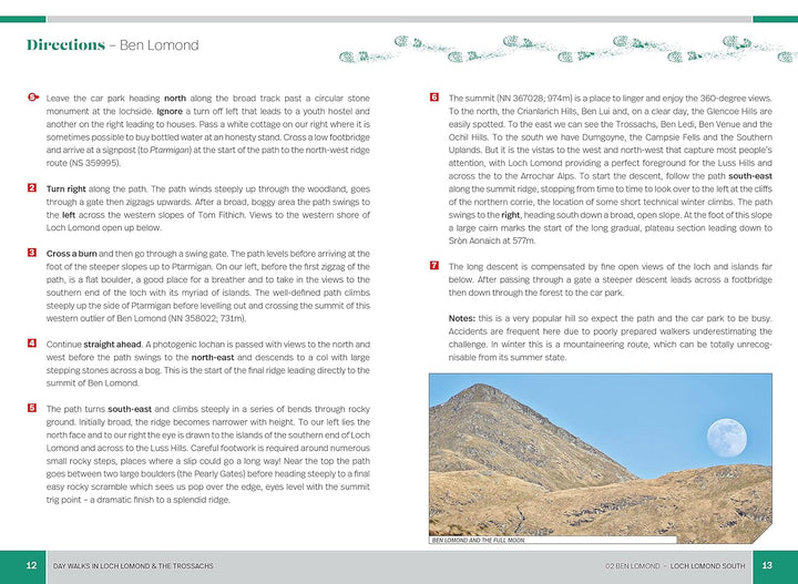 Day Walks in Loch Lomond & the Trossachs: 20 routes in the southern Scottish Highlands, Taschenbuch