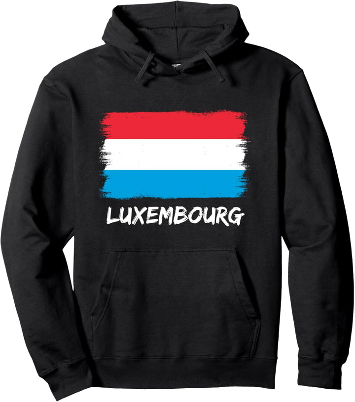 Luxemburgische Flagge Luxemburg Pullover Hoodie