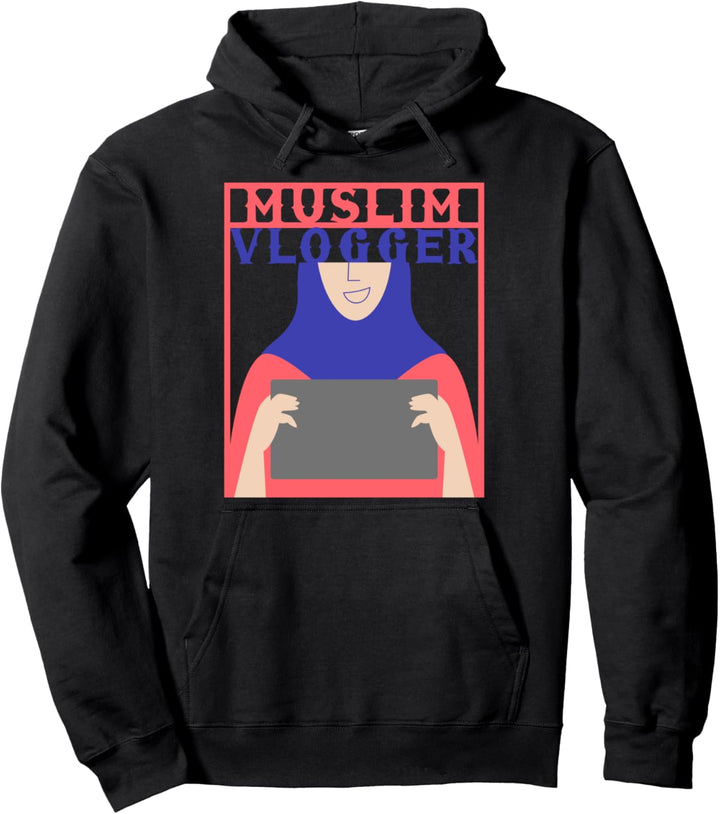Muslim Vlogger Islam Allah Moschee Koran Religion Geschenk Pullover Hoodie