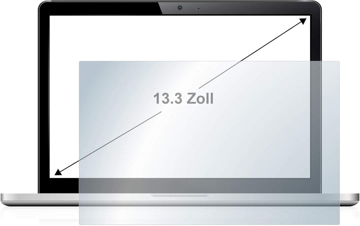 BROTECT 13.3" Entspiegelungs-Schutzfolie für Notebooks mit 13,3 Zoll (33.8 cm) [294 mm x 165.5 mm, 1