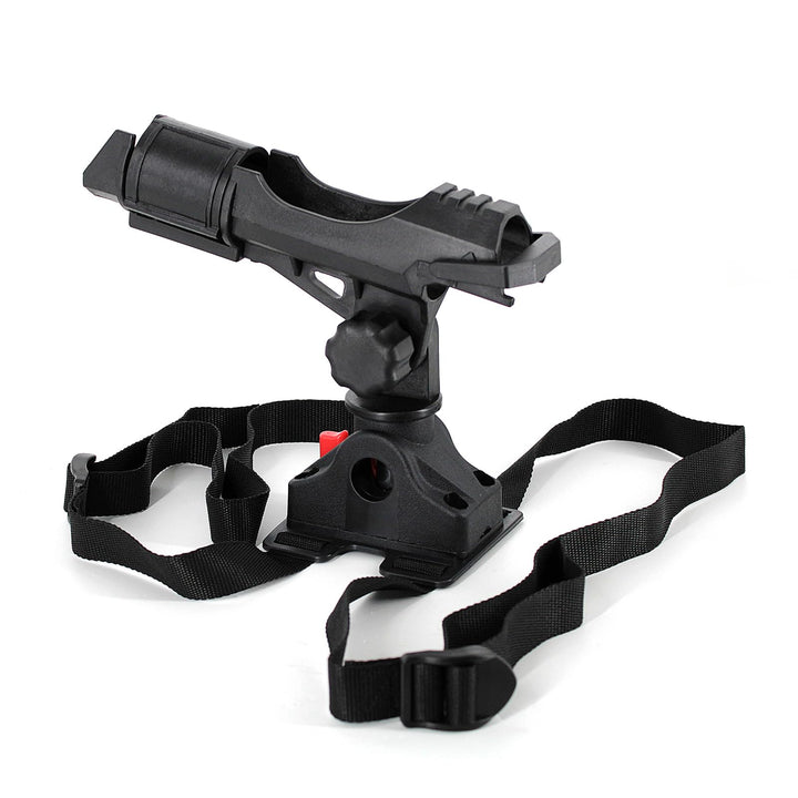 Angeln Boot Rutenhalter mit Halterung - 360 Grad einstellbar für Angelruten - Ideal für Angelboote u