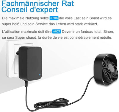 SHNITPWR Universal Netzteil 3V 4.5V 5V 6V 9V 12V Netzteil AC/DC 1A 2A 2.5A 30W Schaltnetzteil Adapte