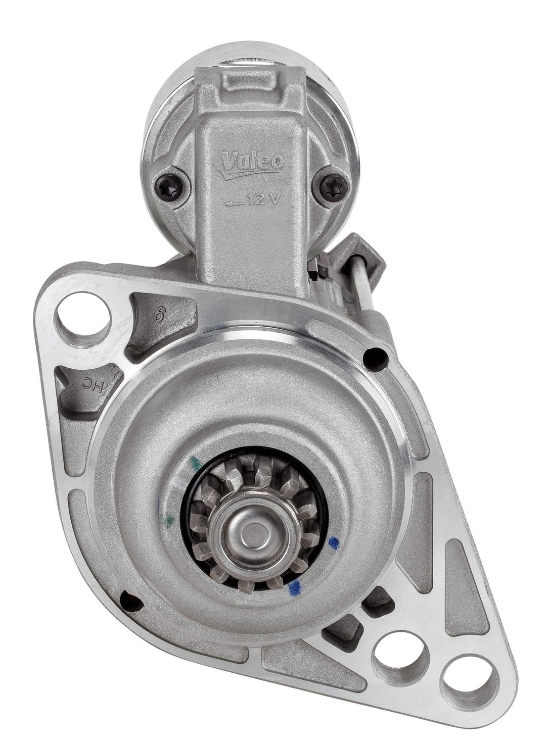 VALEO 438225 Starter Nennleistung: 2 kW Stop &amp; Start: NO Zähnezahl: 12 zähne Spannung: 12 V Drehrich