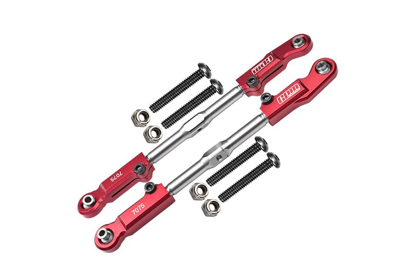 Aluminium 7075-T6 + Stainless Steel Rear Camber Links For Arrma 1:8 KRATON 6S / OUTCAST 6S / TALION