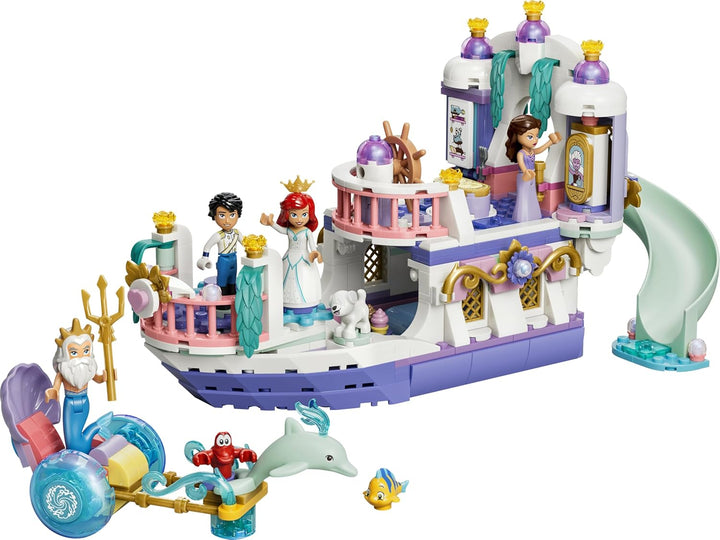 LEGO ǀ Disney Princess Arielles Königliches Hochzeitsboot - Arielle, die Meerjungfrau Set mit 7 Figu