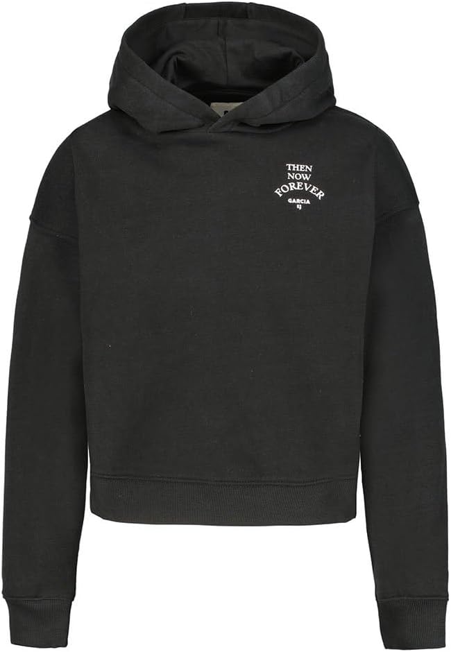 Garcia Kids Mädchen Sweater Sweatshirt 128-134 Schwarz, 128-134 Schwarz