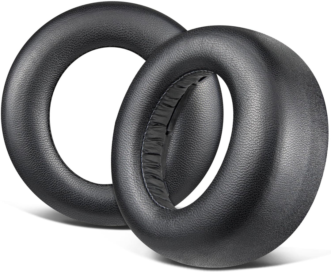 SOULWIT Lammfell Ersatz Ohrpolster für Sony PS 5 Pulse PS5 3D Over-Ear Kopfhörer, Ersatzpolster Pols