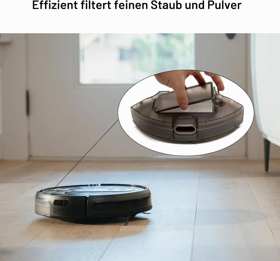 Ersatzteile Kompatibel mit AIRROBO P20 P25 Staubsauger (9 Stück) | Ersatz Zubehör Set beinhaltet 1 W