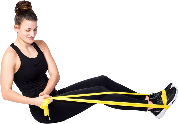 DITTMANN Body Band Fitnessband Gymanstik Expander Kraft 25m gelb (leicht)