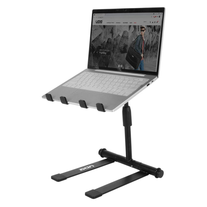 UDG Ultimate Laptop Stand – Höhenverstellbar, Schwarz (U96111BL)
