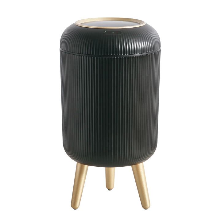 Smart Mülleimer mit Sensor,Weiss,10L,für Küche und Badezimmer, klein Geruchsdichter Trash Can Automa