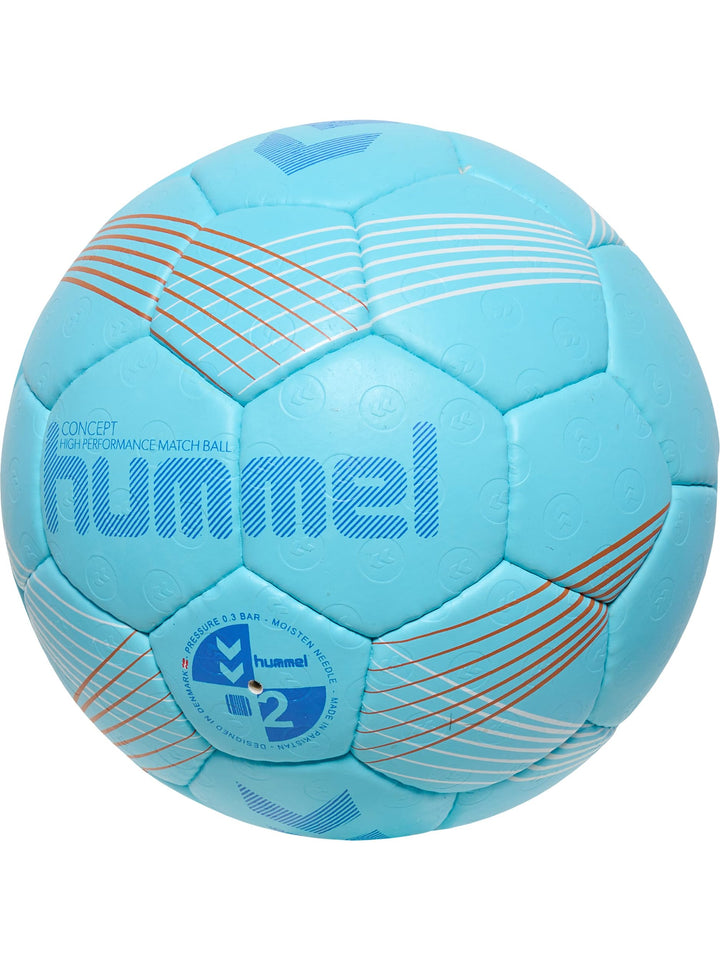 hummel Unisex – Erwachsene Concept Handball 3 Blue/Orange/White, 3 Blue/Orange/White
