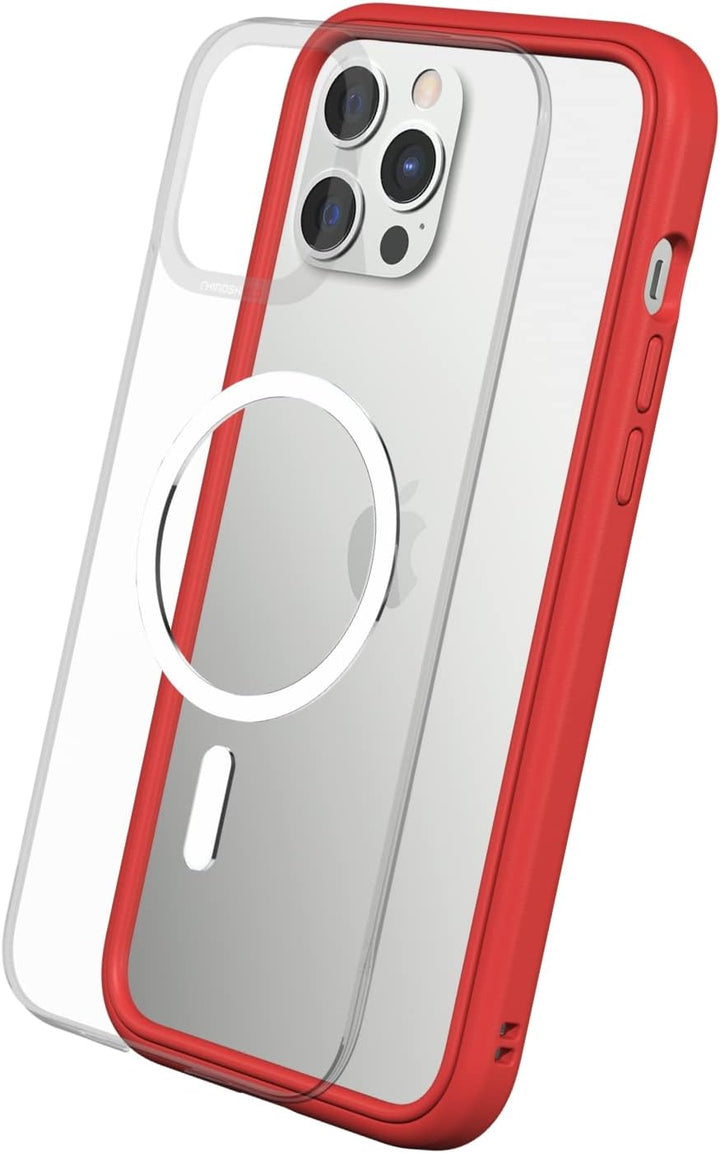 RhinoShield Modulares Case kompatibel mit MagSafe für [iPhone 12 Pro Max] | Mod NX - Überragender Ma