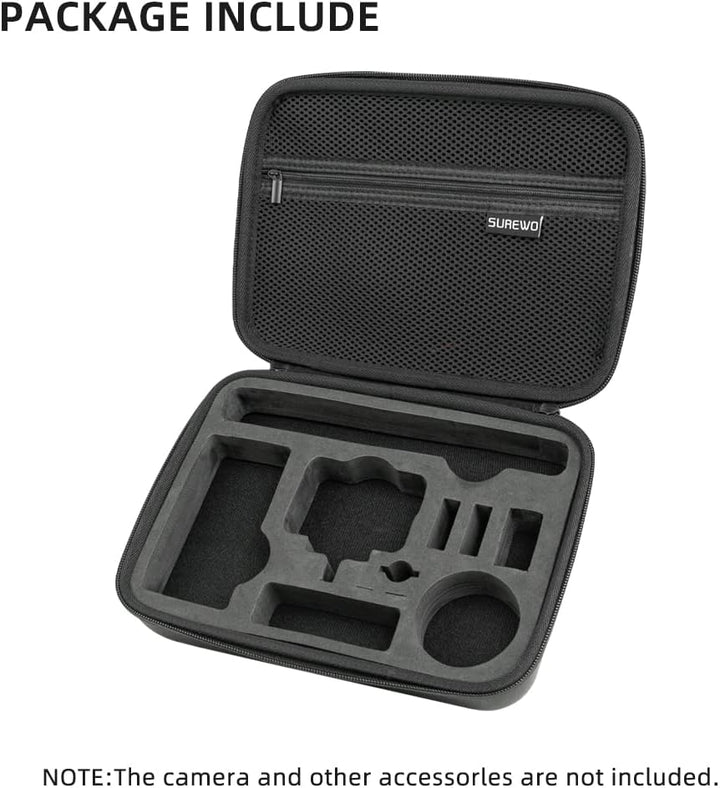 SUREWO Surface-Waterproof DJI Action 4 Carrying Case, tragbare Reisetasche kompatibel mit DJI Osmo A
