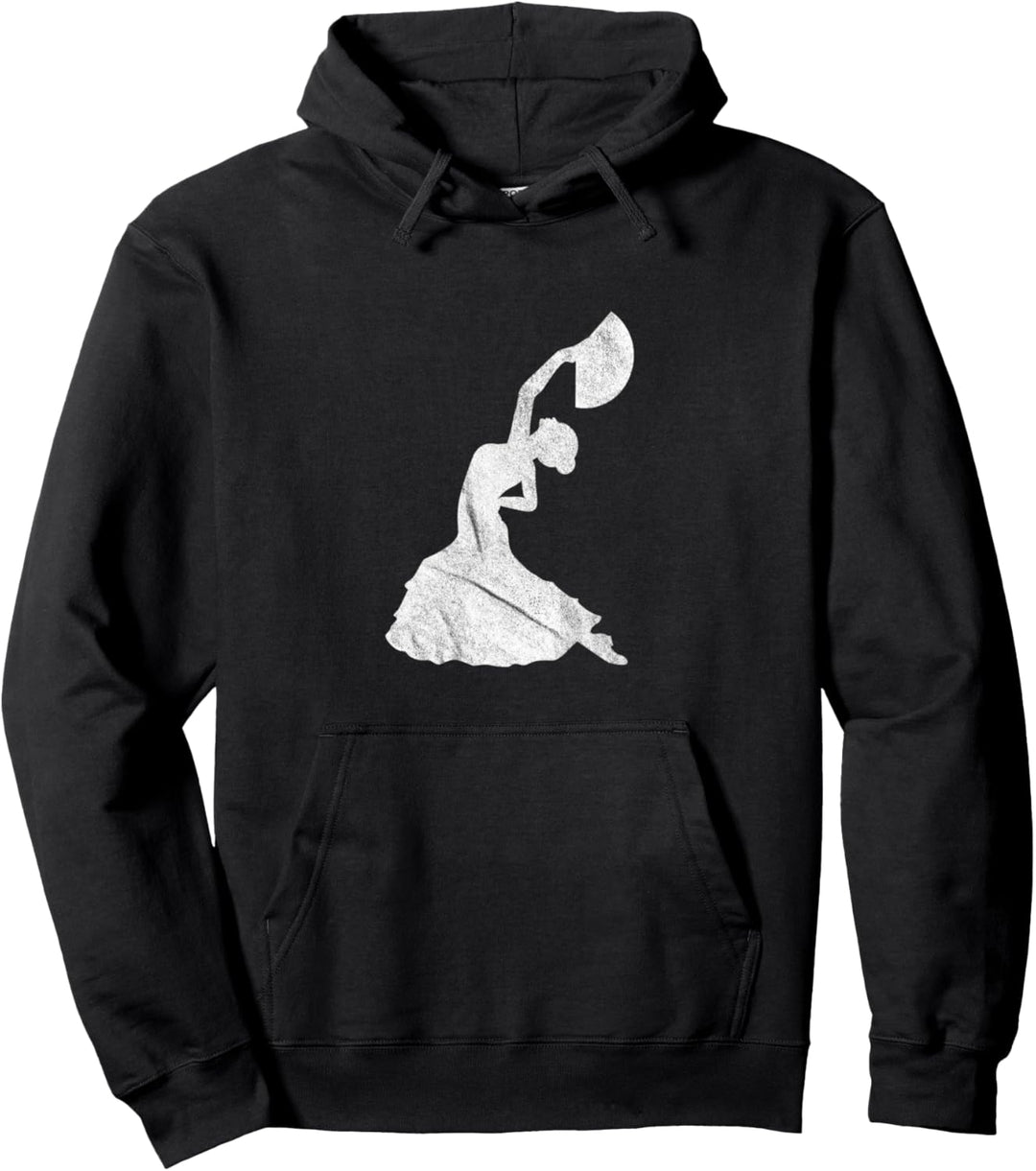 Flamenco Tänzerin Weiss Spanien Kleid Salsa Tanz Für Frauen Pullover Hoodie