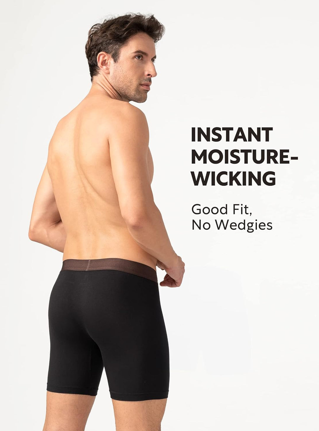 DAVID ARCHY 3/4er Pack Boxershorts, Weich, Hautfreundlich und Luftdurchlässig, Unterwäsche mit Beute