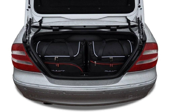 KJUST Reisetaschen 4 STK kompatibel mit Mercedes-Benz CLK Cabrio W209 2002-2010
