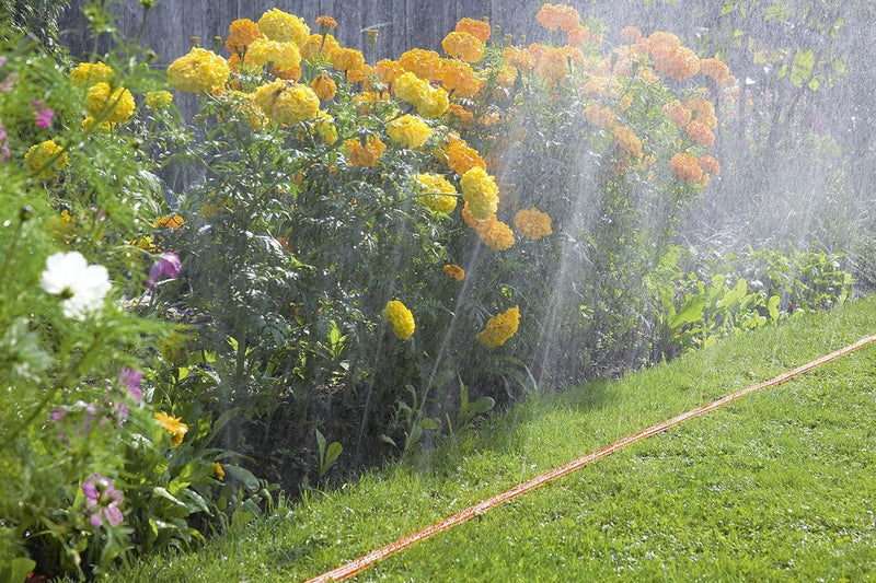 Gardena Schlauch-Regner: Sprühregner für schmale Beete und Zonen, pflanzenschonender feiner Sprühneb