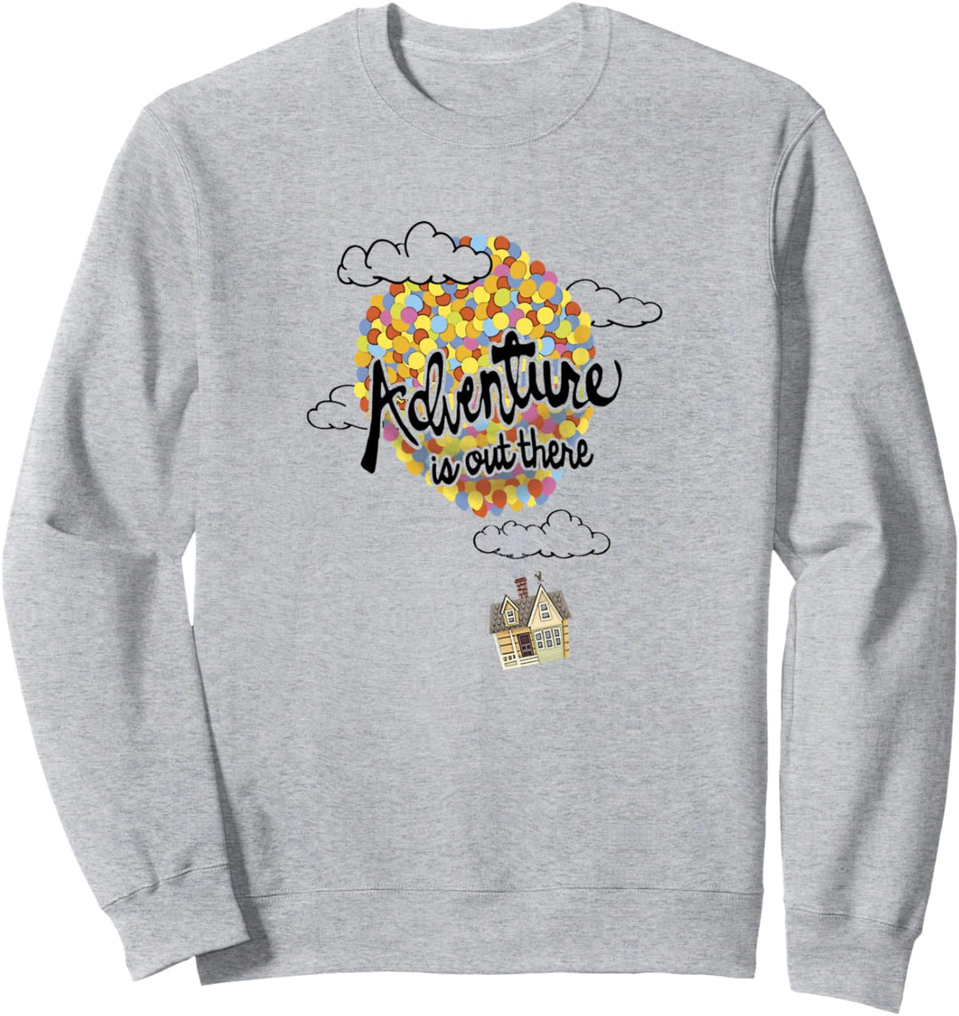 Disney Pixar Up Adventure House Balloon Sweatshirt