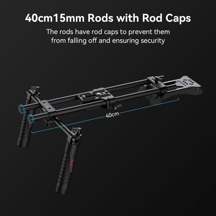 SMALLRIG Camera Shoulder Rig Basic Schulterset für DSLRs und spiegellose Kamera-Rig, Schulter-Rig mi