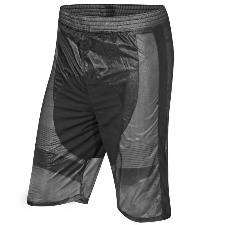Transparente Regenhose für über die Radhose, Stoff ist wind-und wasserdicht, elastisch, atmungsaktiv