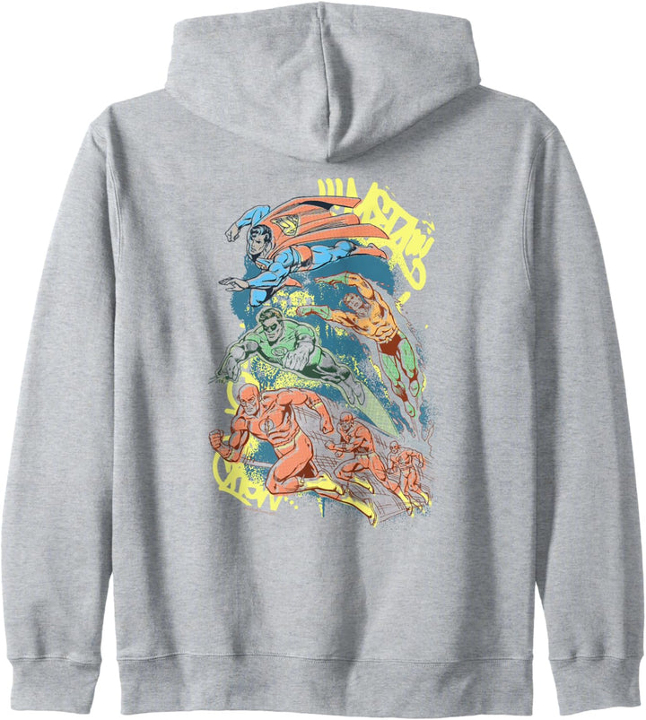 Justice League Halftone League Kapuzenjacke