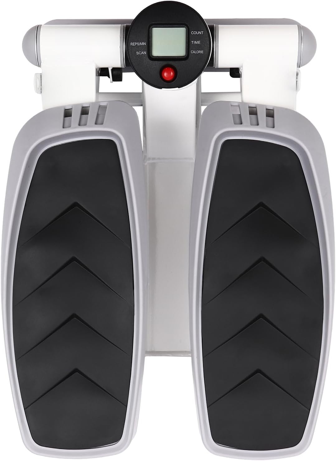 Fitness Stepper, Tragbar Stepper für zuhause, Mini-Stepper mit Widerstandsbänder, Einstellbare Höhe
