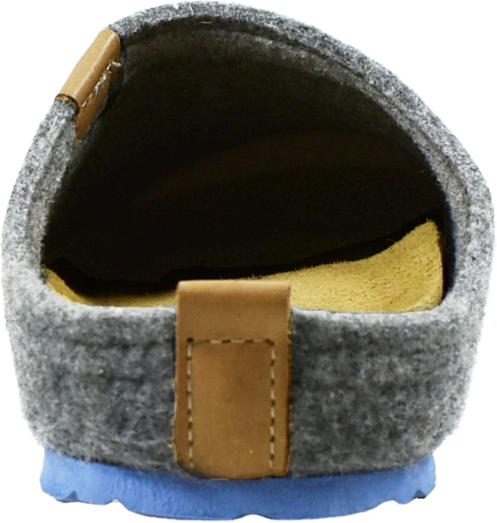 Rohde Herren, Männer, Pantoffeln, Hausschuhe,Wechselfussbett 40 EU Grau, 40 EU Grau